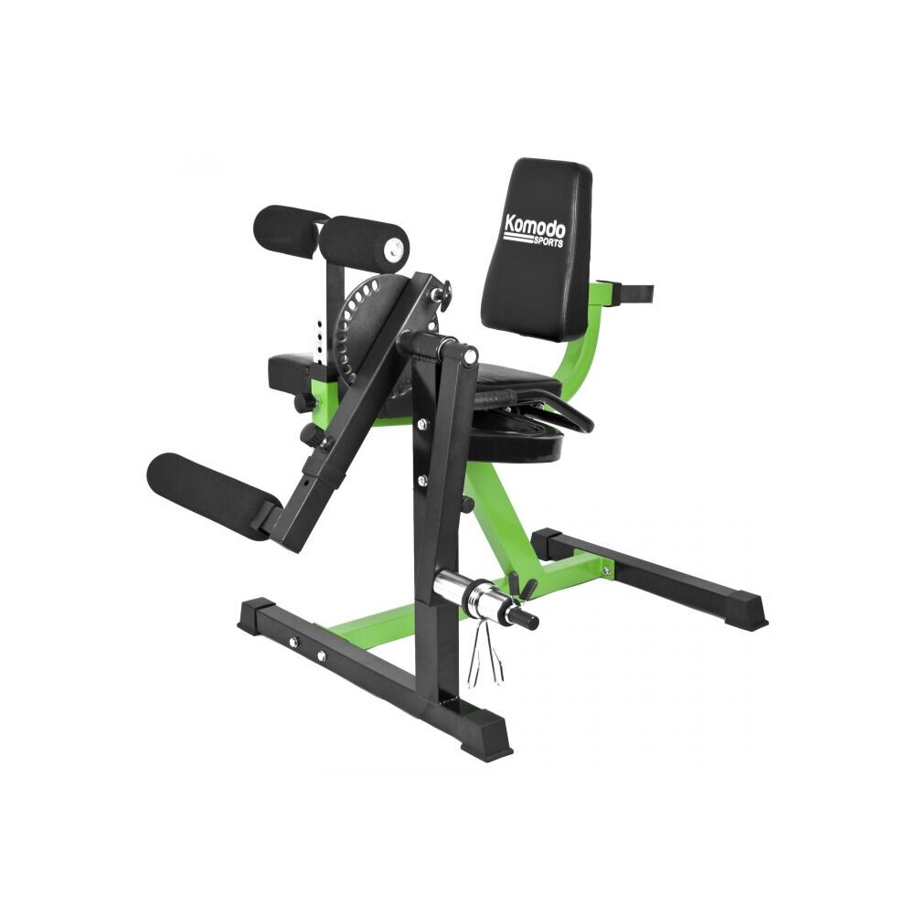 LEG EXTENSION and CURL MACHINE Home Gym Extender Curling Fitness Press Bench 